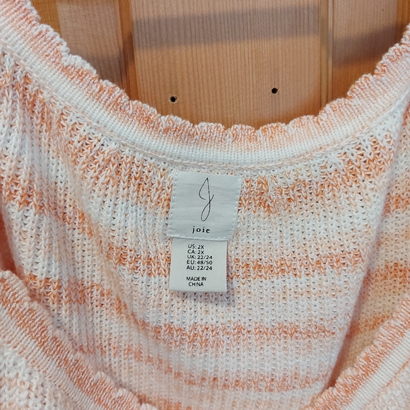 NWT Joie cotton knit tank top Size 2X - Picture 5 of 7